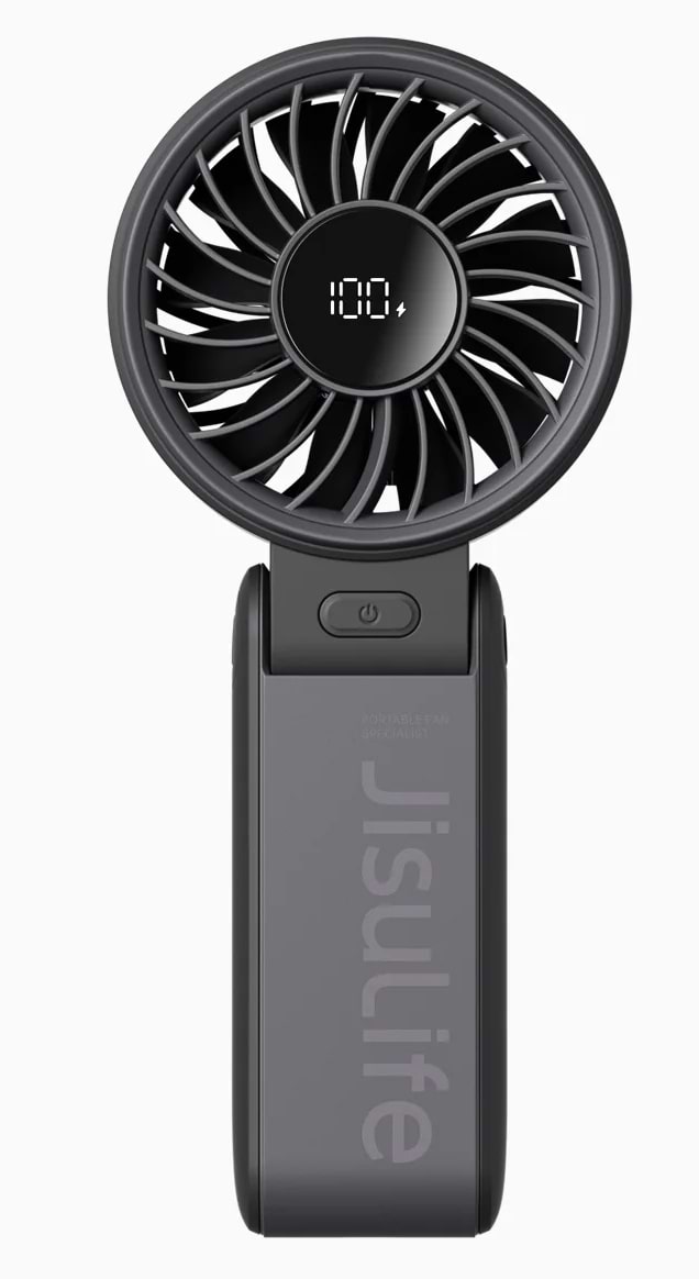 Вентилятор портативный Jisulife Handheld Fan 7 Black